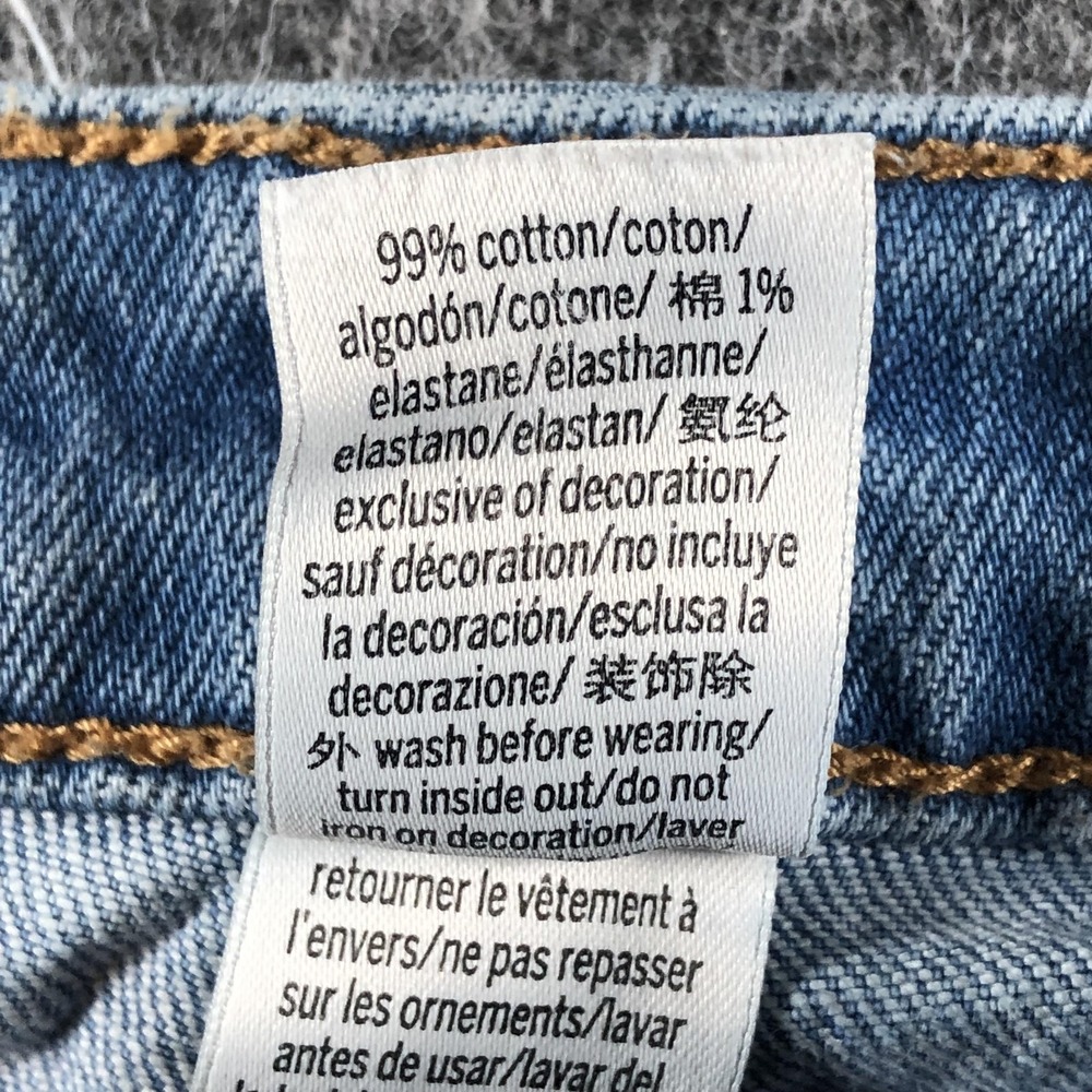 PINK Victoria's Secret High Rise Wide Leg Jeans Womens 6 Denim - Picture 6 of 16